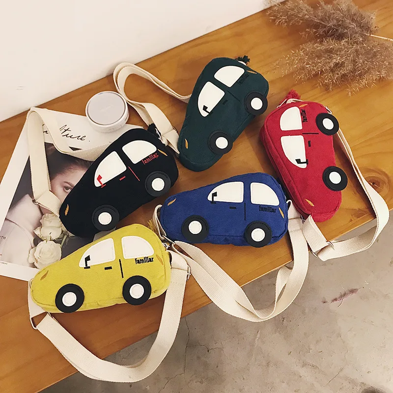 

Children New Style Bag Cartoon Cute Stereo Car Shoulder Bag Men And Women Children Casual Haversack Versatile Accessories Bag