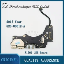 A1502 original io placa de alimentação usb para macbook pro retina 13.3