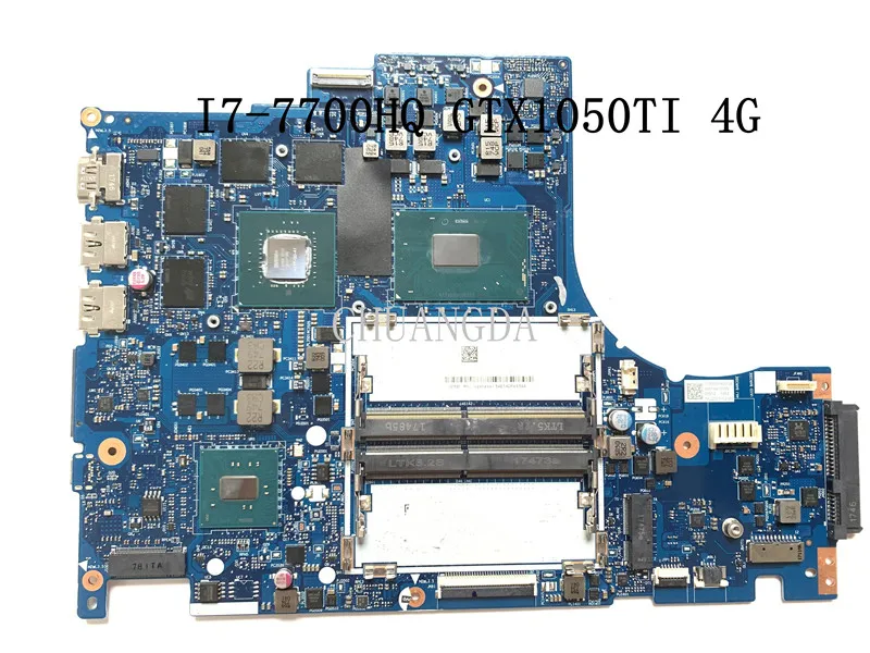 Для Lenovo Legion Y520 Y520-15IKBN материнская плата для ноутбука 5B20N00280 W/ CPU i7-7700HQ GTX1050TI 4GB DY512