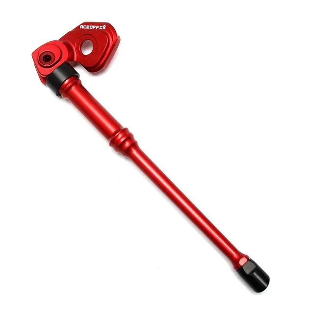 Red Bike Stand TWTOPSE 93 г CNC велосипедная подставка для Brompton складной велосипед полый легкий Стенд Подставка упаковочная стойка поддержка аксессуары - Цвет: Red Bike Stand