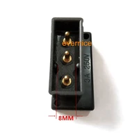 Male Socket Terminal Box for 3 Pin Sewing Machine YDK32A Power Cord Plug – High Quality Electrical Connector Replacement Part - Image 2