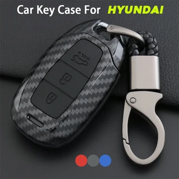 

1PCS Car Key Case For Hyundai Ix35 Solaris Azera Elantra Grandeur Ig 2017 2018 Smart Remote Key 3Buttons shell Accessories