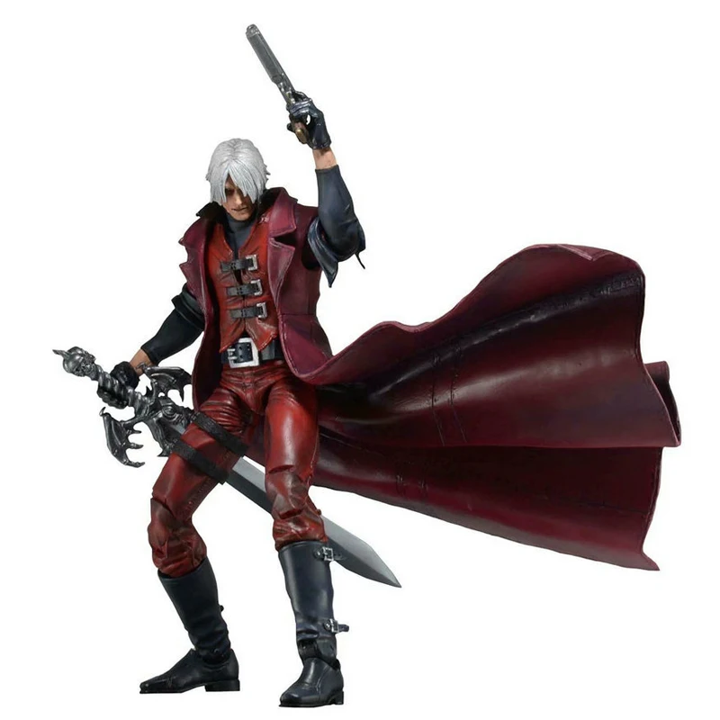 NECA 7 дюймовая экшн фигурка дьявола Мэй Плач сын Данте Спартанский ПВХ Модель
