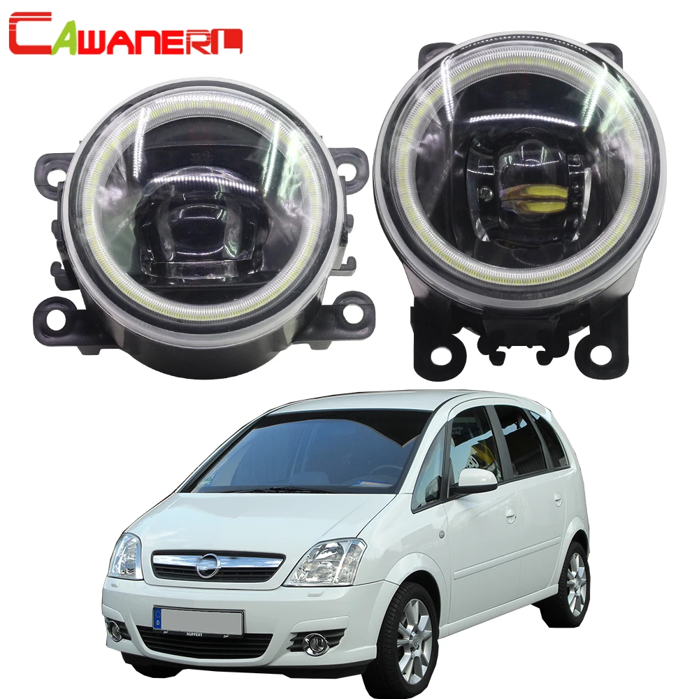 

Cawanerl Car 4000LM LED Bulb H11 Fog Light Angel Eye DRL Daytime Running Light 12V For Opel Meriva A 2006 2007 2008 2009 2010