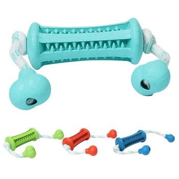 

Rubber Pet Dog Chew Toys Dogs Cat Rope Wand Toy Resistant to Bite Interactive Toy To Clean Tooth Toy Supplies
