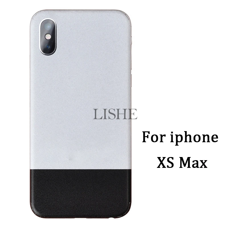 Классическое поколение 1St шаблон телефон наклейка для iPhone 6 6S 7 8 Skins для iPhone X Xs XR Xs Max 6 7 8 Plus полная задняя пленка наклейка
