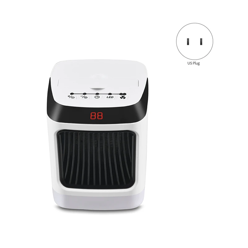 Electric Heater Smart Version Fast Handy Heaters for Home Room Fast Convector Fireplace Fan Warmer Silent