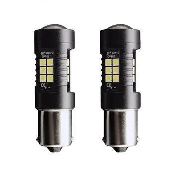 

2pcs LED Bulbs Car Fog Lights 1200LM Super Bright Turn Signal Reverse Brake Light 3030 LEDs Waterproof Automobiles Lamp
