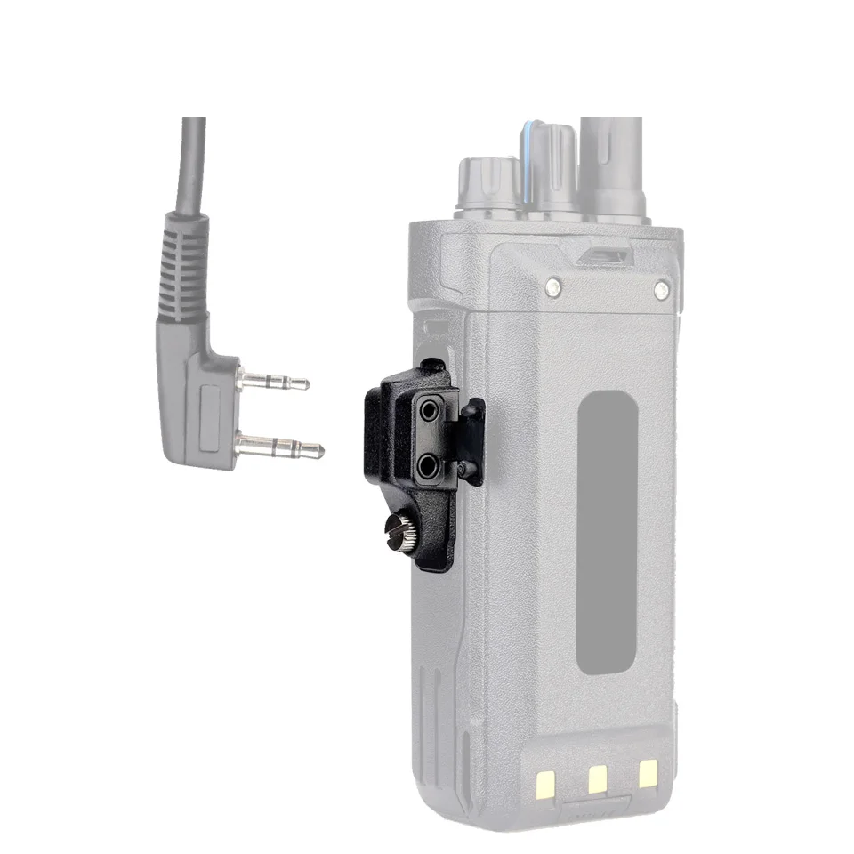 Аудио-адаптер от Ailunce HD1 GP328Plus Retevis RT29 RT48 RT82 разъем для Kenwood 2-контактный разъем, производство Китай