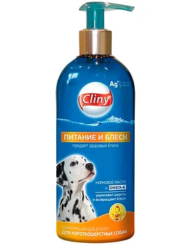 

EcoProm Cliny Nutrition and shine shampoo conditioner for short-haired dogs Ekoprom