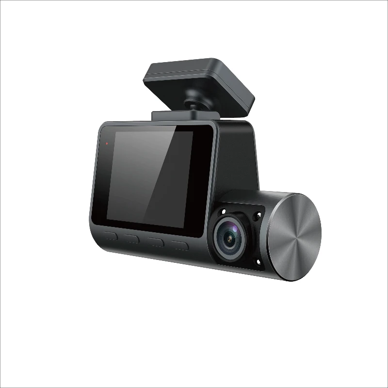 3 канала DashCam с магнитным креплением Поддержка Wi-Fi gps Функция автомобиля черный ящик