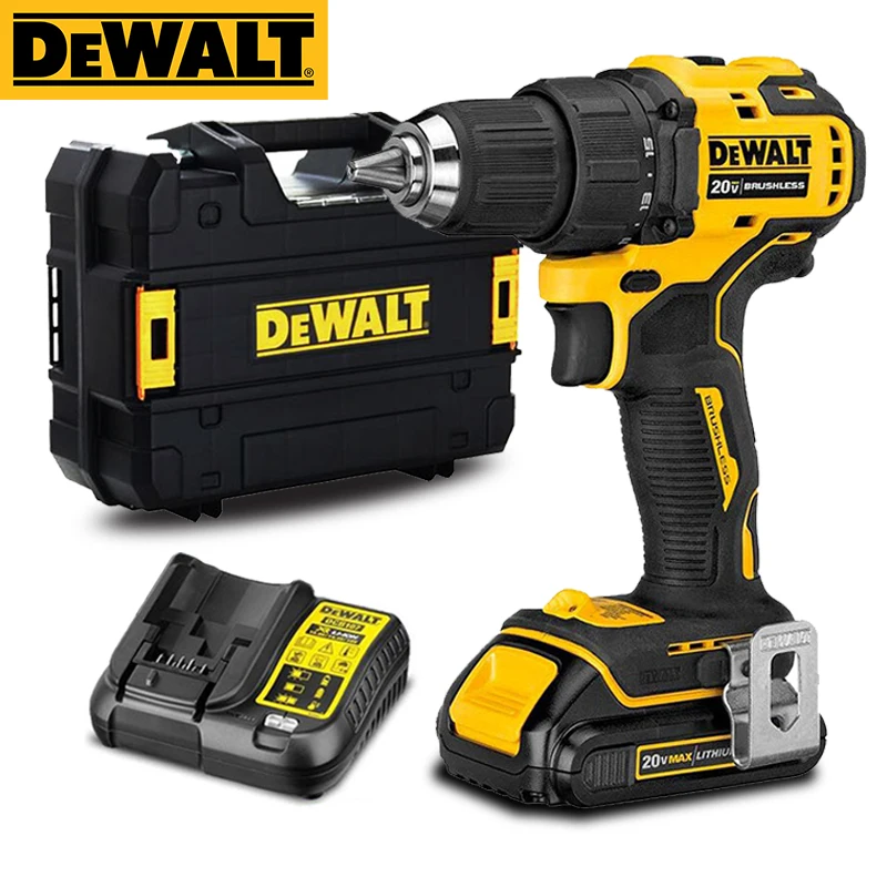 Dewalt 20v Brushless Electric Drill Dcd708 Cordless Screwdriver Lithium Ion Battery Mini Electric Power Screwdriver Dewalt Tools Electric Drills Aliexpress