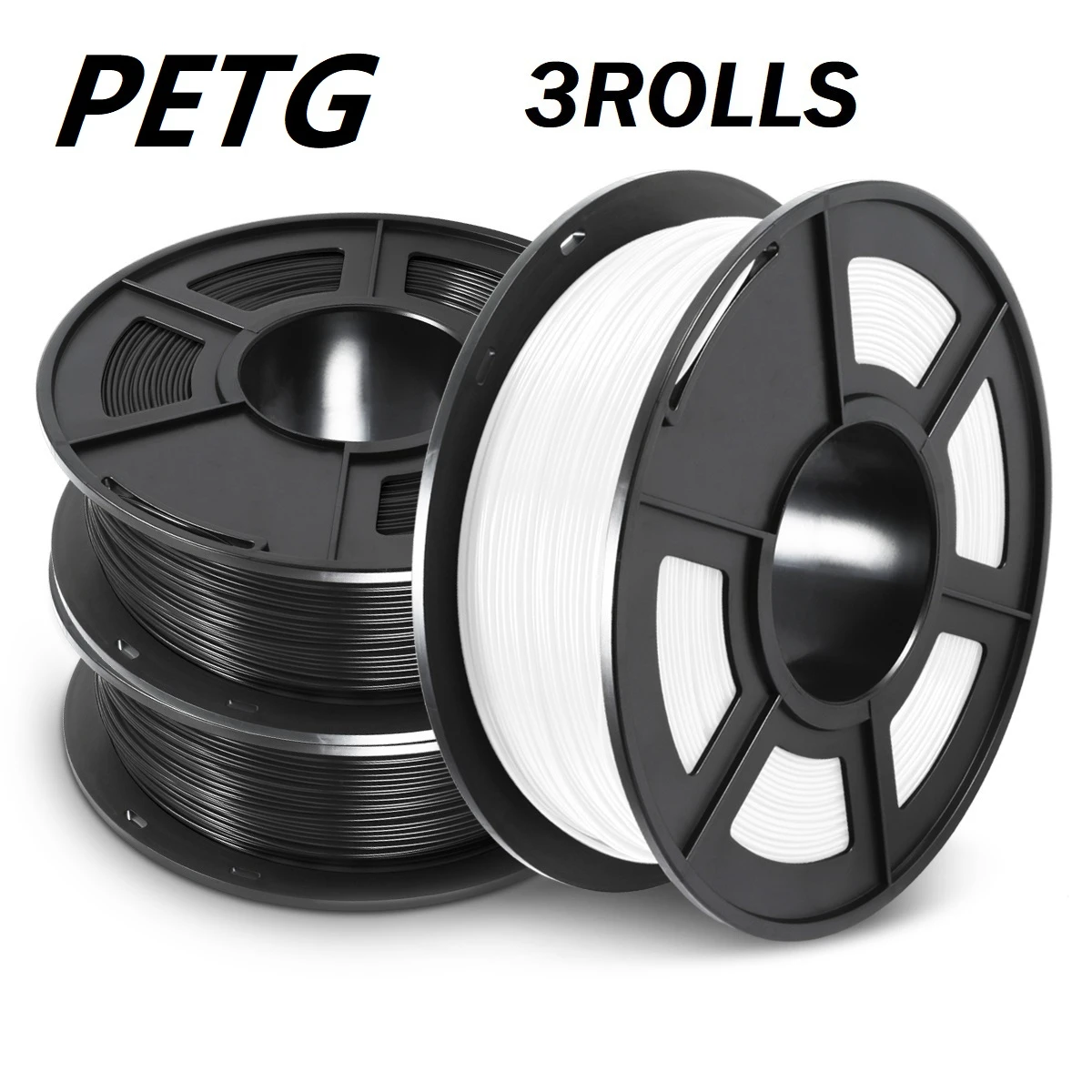 Enotepad-filamento de impresora 3D PETG, 1KG, 2,2 libras, 1,75mm de precisión Dimensional +/-0,02mm de translucencia