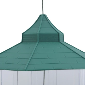 

Waterproof Gazebo Hanging Wild Bird Feeder Outdoor Feeding For Garden Decor Hanging Pet Bird Feeder House Bird Feed Dispenser