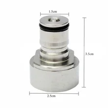 Homebrew нержавеющая сталь карбонатная крышка карбонат мяч замок мягкие ПЭТ бутылки