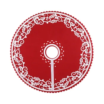 

1 Pc Christmas Tree Skirt Unique Fashion Decoration Apron Christmas Tree Dress Tree Wrap for Xmas Party Christmas