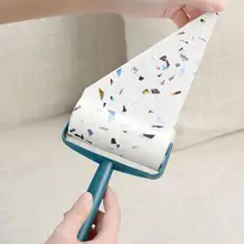 

Simple Roller Dust Wiper Rotating Plastic Portable Roller Dust Wiper Lint Roller Lint Remover 1 Set