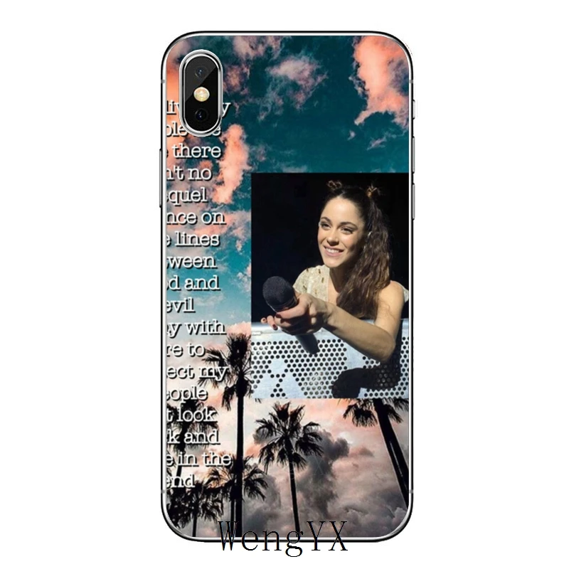 Tini Stoessel силиконовый мягкий чехол для iPhone 11 Pro XS Max XR X 8 7 6 6S Plus 5 5S SE - Цвет: Tini-Stoessel-C-06