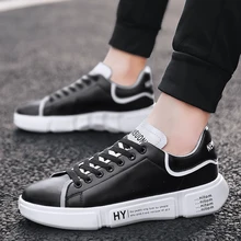 Мужская обувь; сезон лето; коллекция года; дышащая мужская повседневная обувь в Корейском стиле; обувь для молодых студентов; мужская обувь