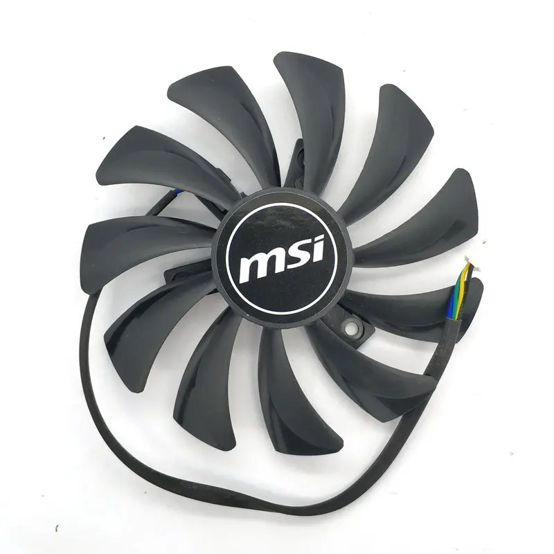 Новый оригинальный для MSI RX560 GTX1050 GTX1060 AERO ITX Графика карты вентилятор охлаждения