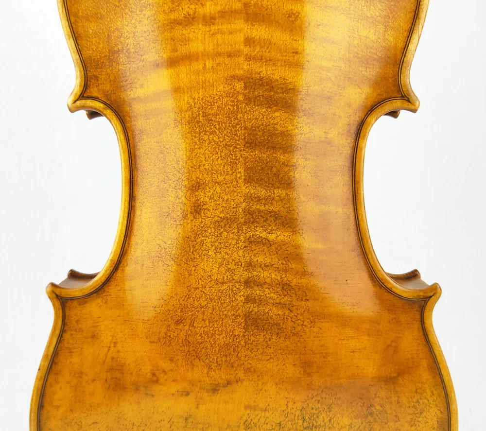 50 лет ели! Скрипка Harrison Amati 4/4 Geige, уровень концерта и ручной работы масло антикварный лак