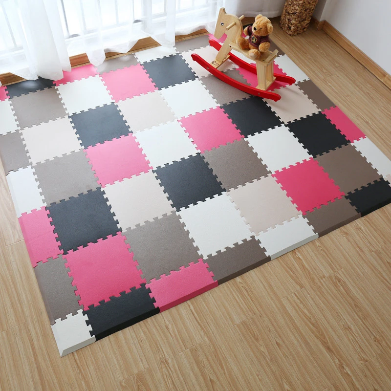 1.4cm Folding Baby Mats Jigsaw Puzzle Fence Infant Child Crawl Game Blanket Thick Joint Foam Floor Pad Climbing Mat for A Child