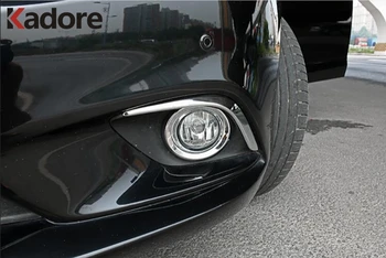 

Fit For Mazda 6 M6 Atenza Sedan 2013 2014 2015 ABS Chrome Front Foglight Fog Light Cover Trim Car Protect Accessories