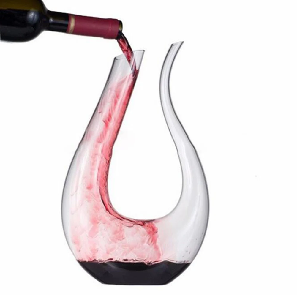 1500ml Handmade Crystal Red Wine Glass Decanter Brandy Decant Aerator Set Jug Bar Champagne Water Bottle Drinking Gift Drinkware 1500ml Handmade Crystal Red Wine Glass Decanter Brandy Decant Aerator Set Jug Bar Champagne Water Bottle Drinking Gift Drinkware