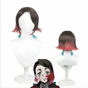 

Enmu KyoKimetsu no Yaiba Demon Slayer Blade of Demon Destruction Demon Slaying Corps cosplay wig hair costume prop