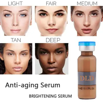 

10pcs/set bb Cream Glow Anti-aging Serum Meso White Brightening Serum Natural Nude Concealer CC Foundation Korean Cosmetics