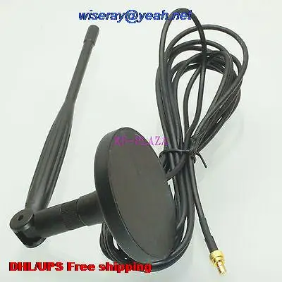 

DHL/EMS 50 pcs 3G Antenna 3G 5dBi date card GPRS GSM SMB male plug antenna for USB Modem antenna aerial antennae-A1
