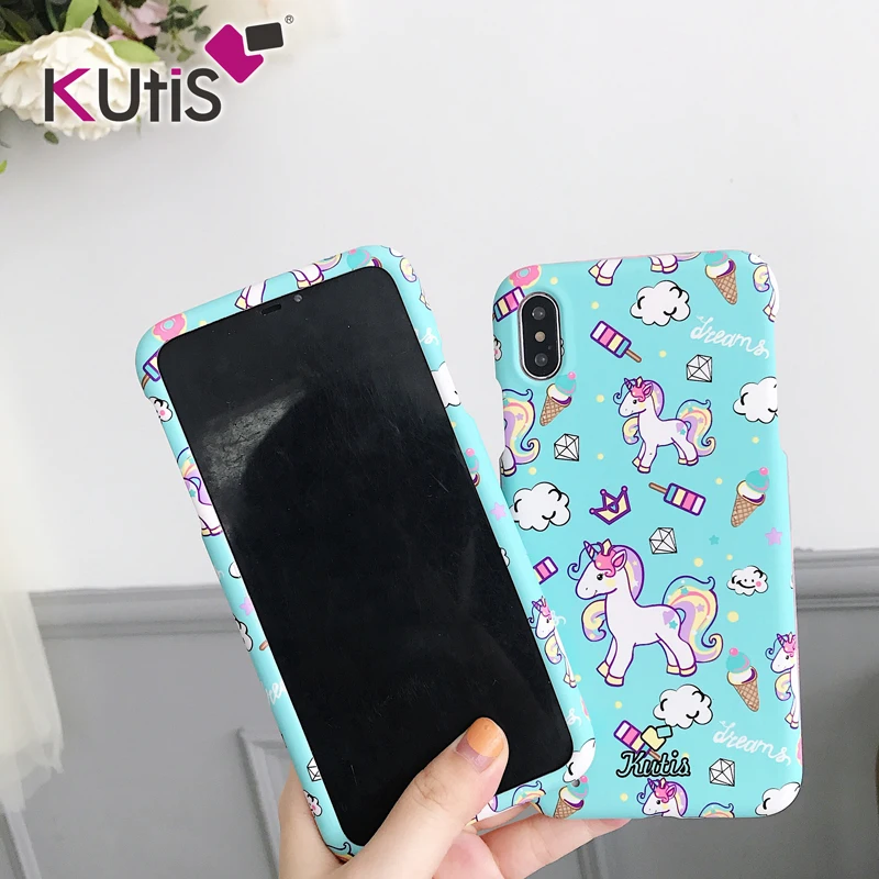 Лимонно-желтый Милый чехол для iphone 11 pro XS max x, 360 Защитная передняя и задняя крышка, чехол для iphone 8, 6, 7 plus, единорог, фламинго, Летний чехол - Цвет: Лимонно-желтый