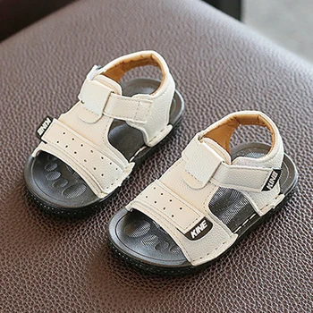 

Toddler Baby Sandals Summer Baby Shoes Soft Leather Newborn Sandals For Boys Girls Crib Shoes Casual Sandal Kids Shoe Size 21-25