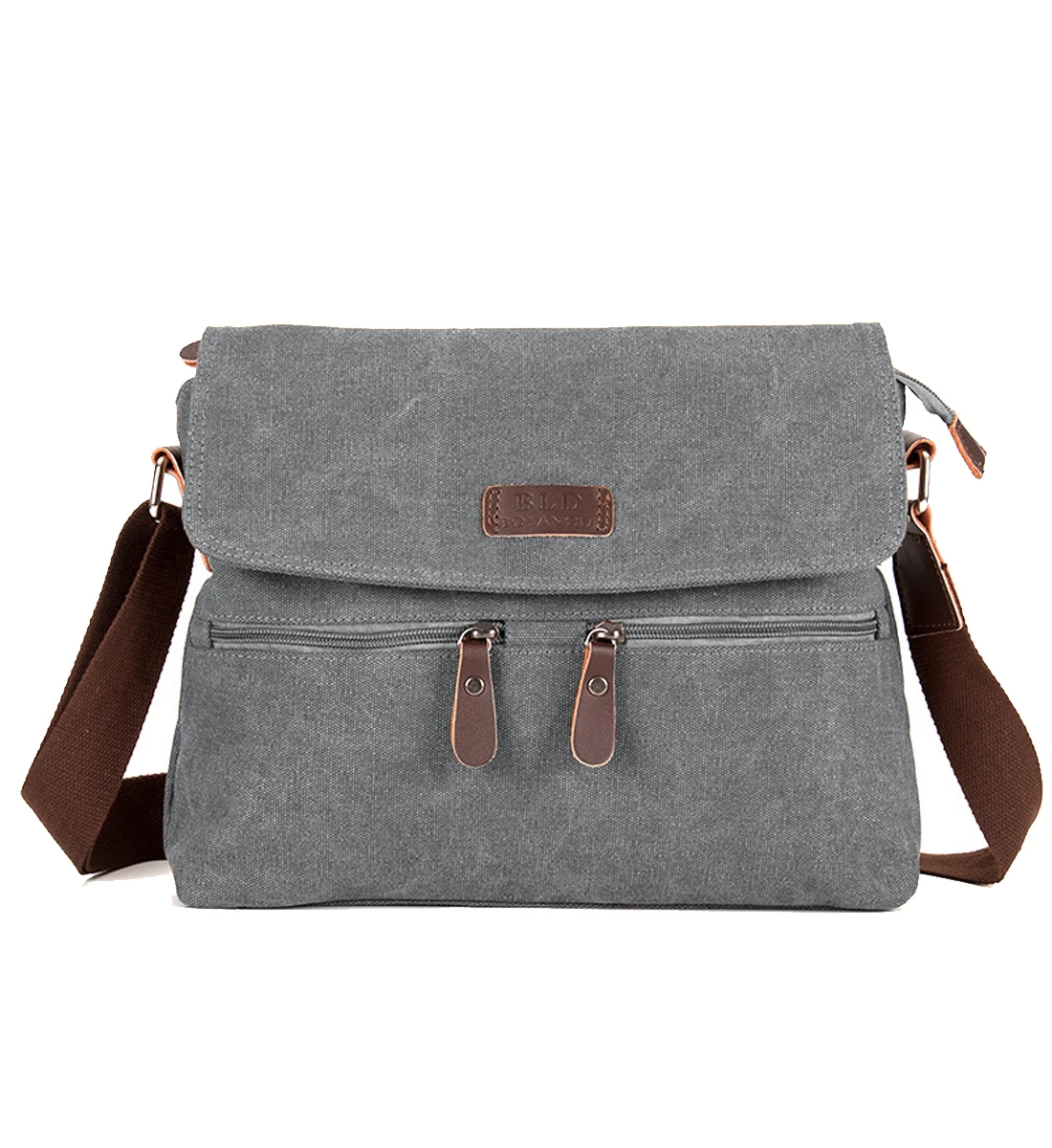 Günstig Leinwand Leder Umhängetasche Männer Military Armee Vintage Messenger Taschen Schulter Masculina Tasche mode Lässig Reise schule Taschen