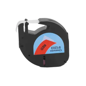 

Personal Use 12*4MM Label Tape Great Stability Convenient Label Tag Tape Label Paper Suitable For Dymo LetraTag