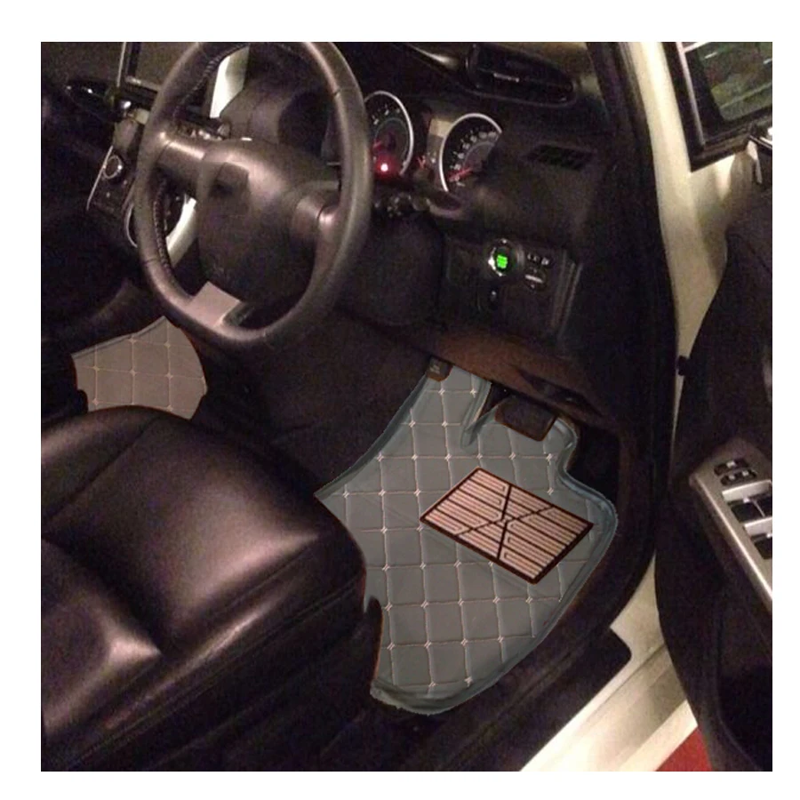 Кожаный Автомобильный напольный коврик Lsrtw2017 для Toyota Wish 2003-2019 2017 2016 2015 2014 2013 2012 2011
