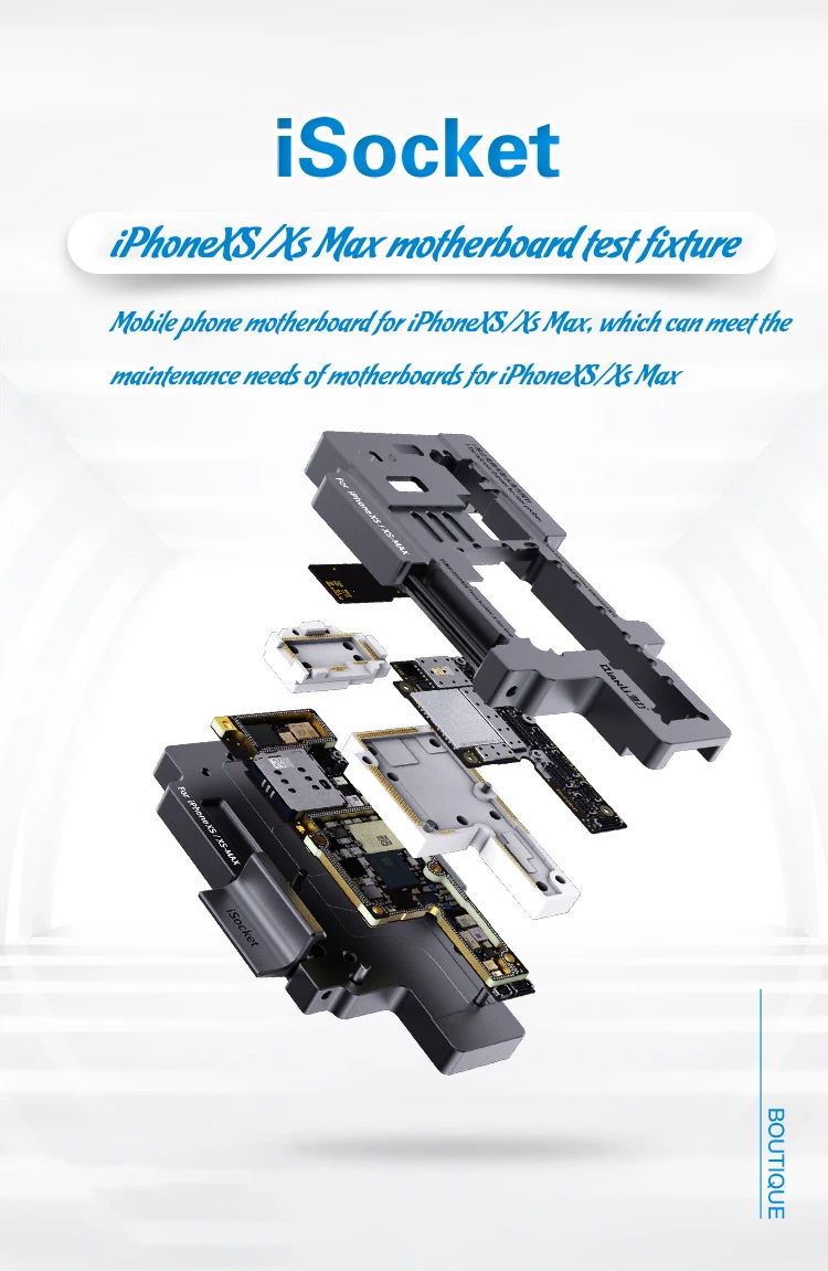 QIANLI isoket iPhone тестовое приспособление раздельный двухслойный тест Xs Max разборка материнской платы инструмент для обслуживания