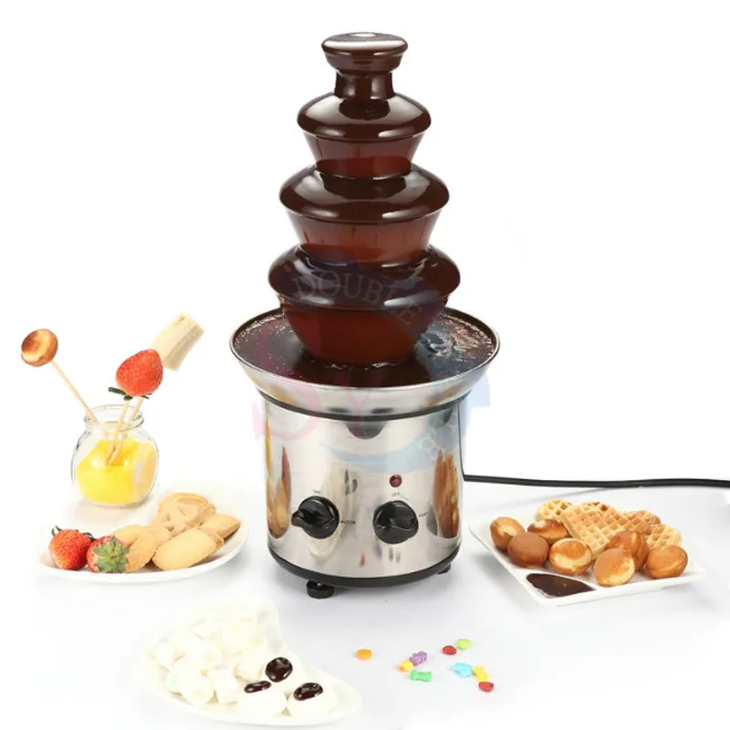 Aazon.co: Coercial Chocolate Fountain Achine, Stainless Steel