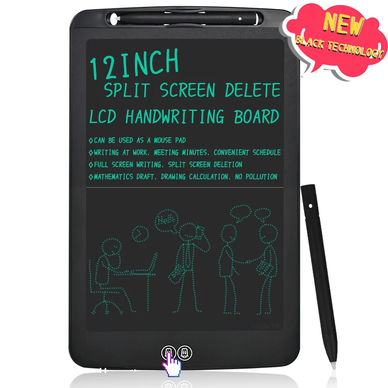 Drawing-Board Mouse-Pad Writing-Tablet Doodle-Scribbler Split-Screen Digital Electronic