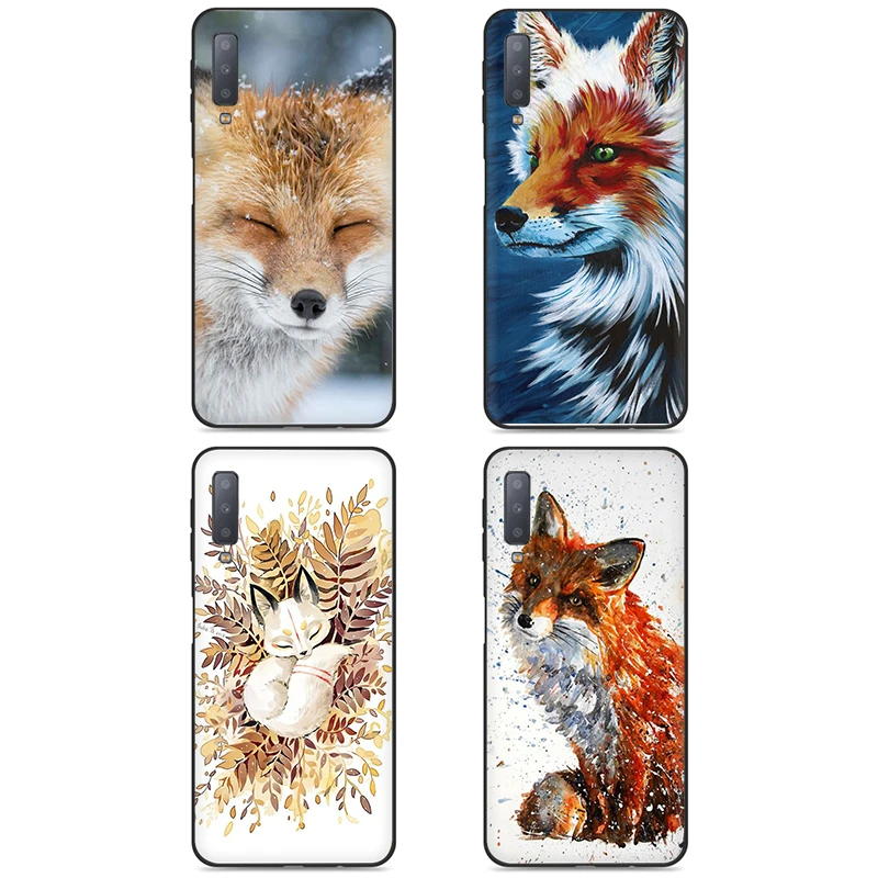 Силиконовый чехол для телефона Samsung A3 A5 A6 Plus A7 A8 A9 A10s 20s 30s 40s 50s 60 70 J6|Чехлы-накладки| |