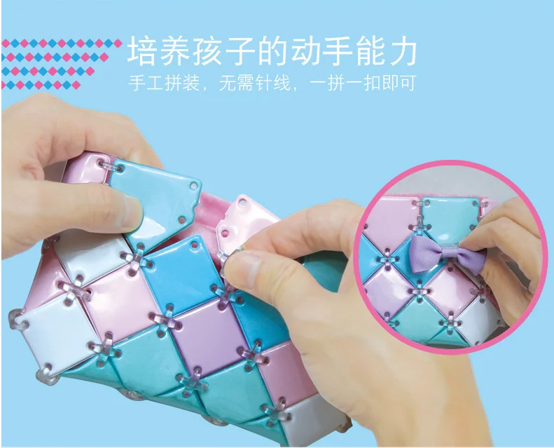 Ручная работа DIY сумка для раннего обучения Детские игрушки сумка для девочек diy модные сумки три дизайна