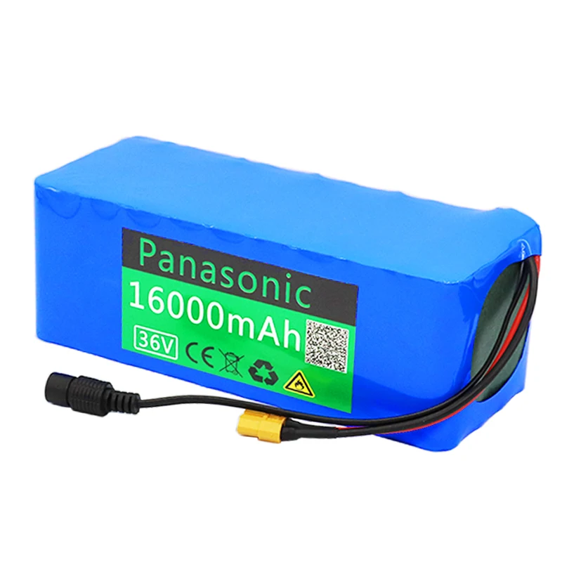 Panasonic аккумулятор 36В 10S4P 16Ah батарейный блок 500W высокая мощность батареи 42В 16000 мА/ч, фара для электровелосипеда в электрические велосипеды БМС+ 42В зарядное устройство