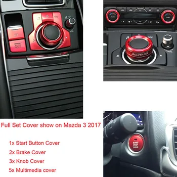 

For Mazda 3 6 Braker Cover CX5 CX9 Ultra-Thin Scratch-Resistant 7pcs Kit