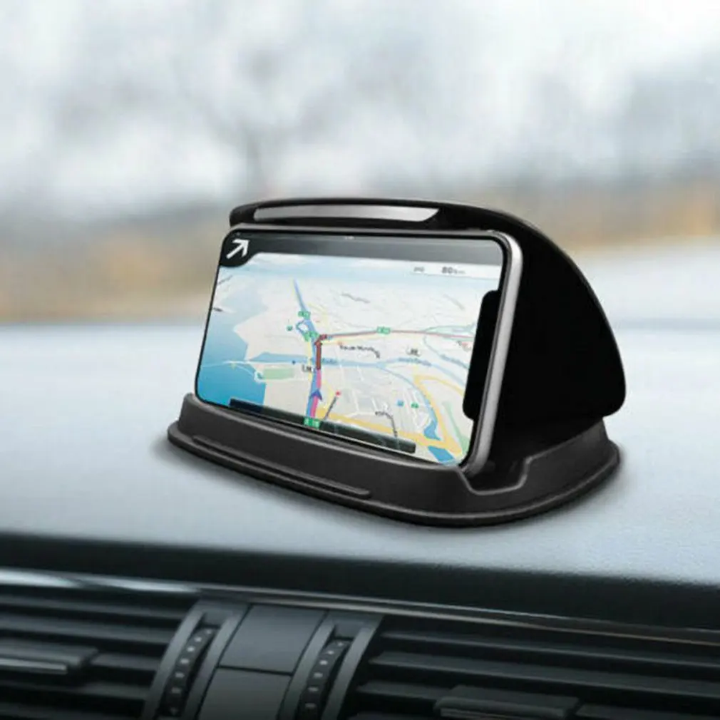 Car Phone Holder Dashboard Universal 3 to 7 inch Mobile Phone Clip Mount Bracket For iPhone XR XS MAX GPS Handsfree Phone Stand