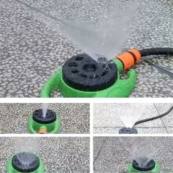 

Garden Sprinkler Dial Sprinkler 360 Degree Water Lawn Hose Irrigation Crop