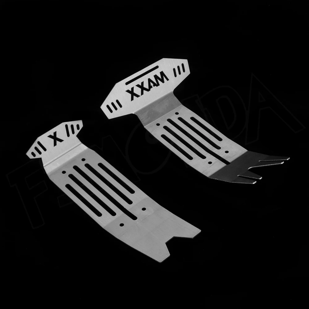 Защитная пластина из нержавеющей стали для 1/5 RC Monster Truck Traxxas обновленные детали