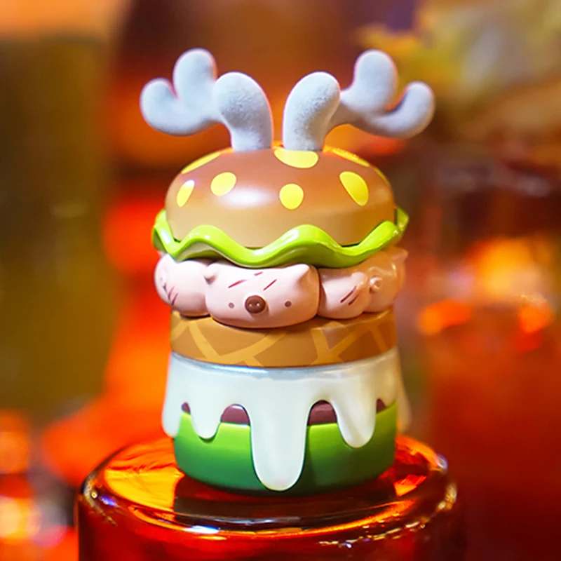 

Оригинальная игрушка, оригинальная аниме Lulu, бургерная серия, экшн-фигурка, кавайная настольная модель, кукла, коллекция подарков для девушки