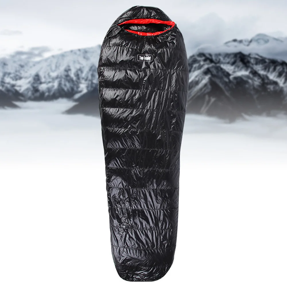 

Outdoor Lightweight Mummy Sleeping Bag Winter Thermal Down Sleeping Sack Compact for Backpacking Camping Hiking