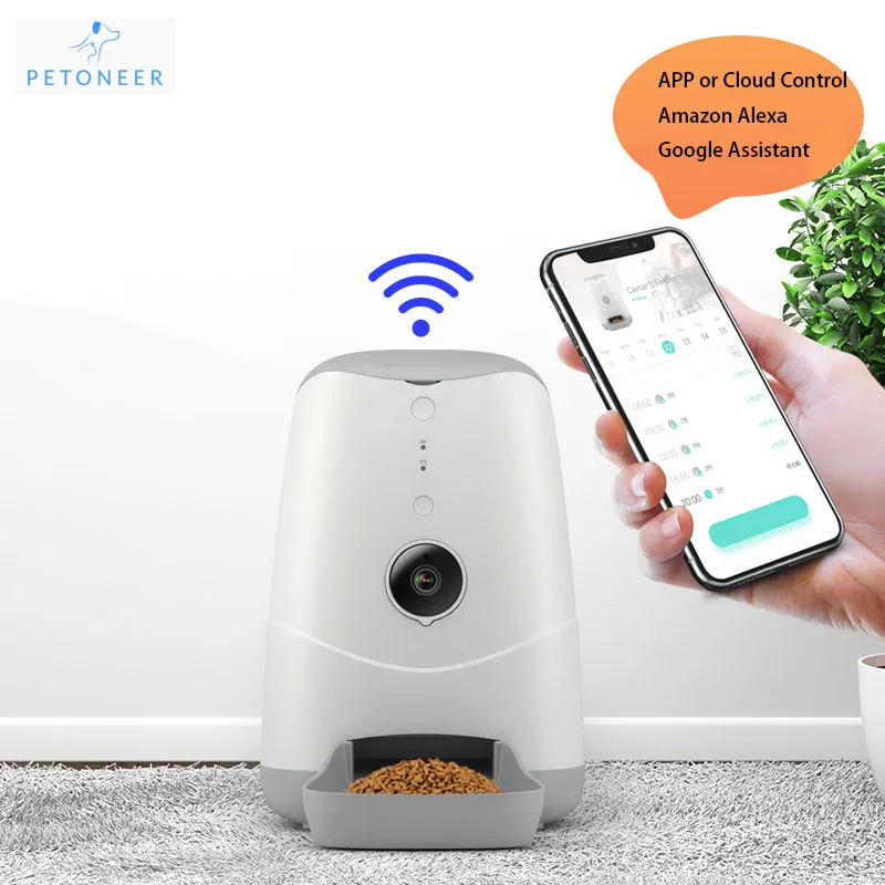 PETONEER Nutri Vision Умная автоматическая кормушка для домашних животных с управлением