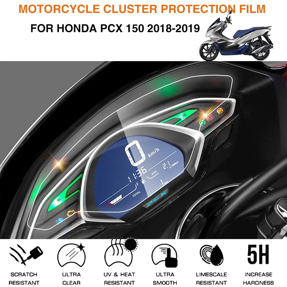 Защитная пленка от царапин для мотоциклов Honda PCX 150 2018 2019|Тенты и защитные чехлы| |